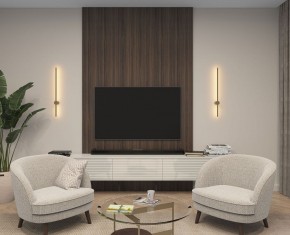 DK5012-SG Бра 800 мм, 3000К, IP20,7 Вт, матовое золото в Ноябрьске - noyabrsk.ok-mebel.com | фото 5