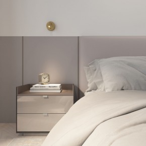 DK5072-SB Бра SHINE WALL со светодиодом, D104*H68, IP20, 3000К, 3W, RA?90, сатинированная латунь, алюминий в Ноябрьске - noyabrsk.ok-mebel.com | фото 9