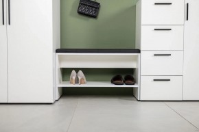 ЭЙР прихожая (модульная) Белый Шагрень в Ноябрьске - noyabrsk.ok-mebel.com | фото 23