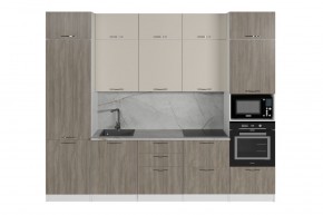 ФЬЮДЖИ Кухонный гарнитур Экстра (3000 мм) в Ноябрьске - noyabrsk.ok-mebel.com | фото 3