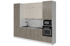ФЬЮДЖИ Кухонный гарнитур Экстра (3000 мм) в Ноябрьске - noyabrsk.ok-mebel.com | фото 4