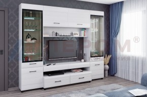 Гостиная Камелия Композиция 11 (Снежный ясень) в Ноябрьске - noyabrsk.ok-mebel.com | фото