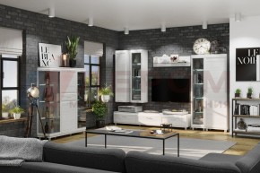 Гостиная Мелисса Композиция 6 (Снежный Ясень) в Ноябрьске - noyabrsk.ok-mebel.com | фото