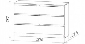 НИЦЦА-7 Комод (НЦ.07) в Ноябрьске - noyabrsk.ok-mebel.com | фото 3