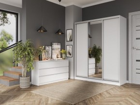 Комод с 6 ящиками 1200 "Бьянко" (Белый лофт) в Ноябрьске - noyabrsk.ok-mebel.com | фото 2
