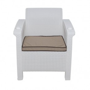 Комплект уличной мебели Yalta Premium Terrace Set (Ялта) белый (+подушки под спину) в Ноябрьске - noyabrsk.ok-mebel.com | фото 6