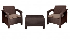 Комплект уличной мебели Yalta Premium Terrace Set (Ялта) шоколадый (+подушки под спину) в Ноябрьске - noyabrsk.ok-mebel.com | фото 8