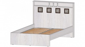 КОСТА-РИКА Кровать 1200 с основанием (анкор светлый) в Ноябрьске - noyabrsk.ok-mebel.com | фото