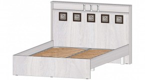 КОСТА-РИКА Кровать 1400 с основанием (анкор светлый) в Ноябрьске - noyabrsk.ok-mebel.com | фото