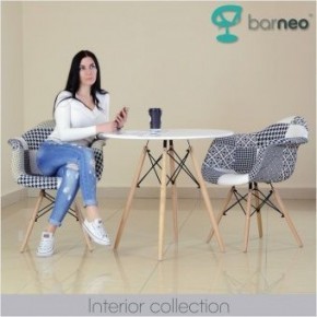 Кресло Barneo N-14 Patchwork черно-белый в Ноябрьске - noyabrsk.ok-mebel.com | фото 3