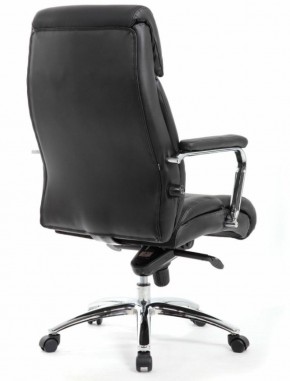 Кресло BRABIX PREMIUM "Phaeton EX-502" (кожа с компаньоном, хром, черное) 530882 в Ноябрьске - noyabrsk.ok-mebel.com | фото 4