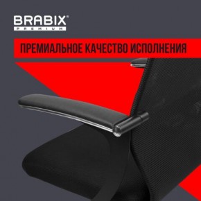 Кресло BRABIX PREMIUM "Ultimate EX-801" хром, плотная двойная сетка Х2, черное, 532917 в Ноябрьске - noyabrsk.ok-mebel.com | фото 3