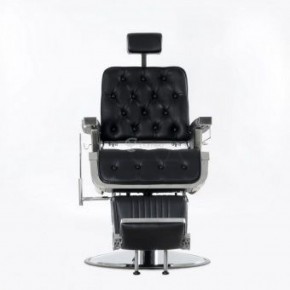 Кресло для барбершопа Barneo 31836E откидная спинка черное в Ноябрьске - noyabrsk.ok-mebel.com | фото 2