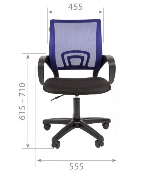 Кресло для оператора CHAIRMAN 696  LT (ткань стандарт 15-21/сетка TW-01) в Ноябрьске - noyabrsk.ok-mebel.com | фото 4