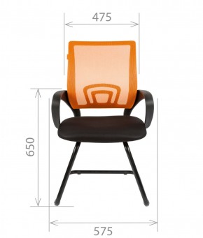 Кресло для оператора CHAIRMAN 696 V (ткань TW-11/сетка TW-01) в Ноябрьске - noyabrsk.ok-mebel.com | фото 5