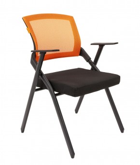 Кресло для посетителей CHAIRMAN NEXX (ткань стандарт черный/сетка DW-66) в Ноябрьске - noyabrsk.ok-mebel.com | фото