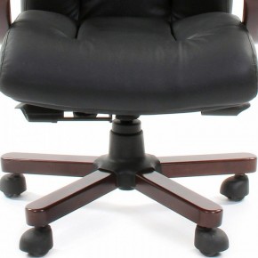 Кресло для руководителя Chairman 421 черный/орех темный, черный в Ноябрьске - noyabrsk.ok-mebel.com | фото 4