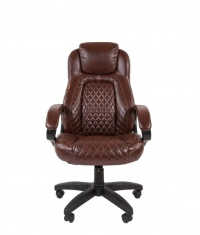 Кресло для руководителя  CHAIRMAN 432 (Экокожа коричневая) в Ноябрьске - noyabrsk.ok-mebel.com | фото 2
