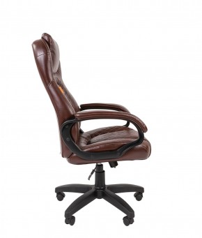 Кресло для руководителя  CHAIRMAN 432 (Экокожа коричневая) в Ноябрьске - noyabrsk.ok-mebel.com | фото 3