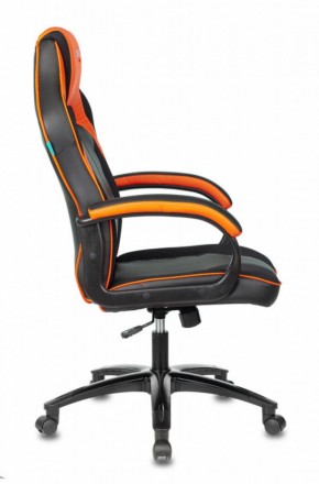 Кресло игровое Бюрократ VIKING 2 AERO ORANGE черный/оранжевый в Ноябрьске - noyabrsk.ok-mebel.com | фото 3