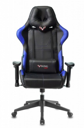 Кресло игровое Бюрократ VIKING 5 AERO BLUE черный/синий в Ноябрьске - noyabrsk.ok-mebel.com | фото 3