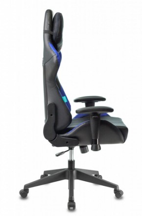 Кресло игровое Бюрократ VIKING 5 AERO BLUE черный/синий в Ноябрьске - noyabrsk.ok-mebel.com | фото 5