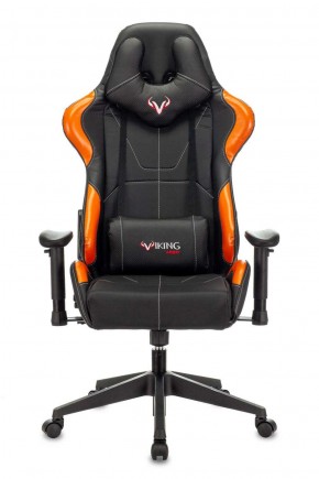 Кресло игровое Бюрократ VIKING 5 AERO ORANGE черный/оранжевый в Ноябрьске - noyabrsk.ok-mebel.com | фото 3