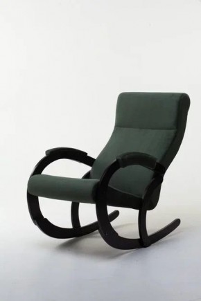 Кресло-качалка КОРСИКА 34-Т-AG (зеленый) в Ноябрьске - noyabrsk.ok-mebel.com | фото