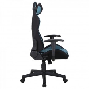Кресло компьютерное BRABIX "GT Racer GM-100" (черное/голубое) 531818 в Ноябрьске - noyabrsk.ok-mebel.com | фото 3