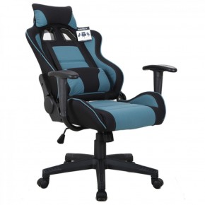 Кресло компьютерное BRABIX "GT Racer GM-100" (черное/голубое) 531818 в Ноябрьске - noyabrsk.ok-mebel.com | фото 4