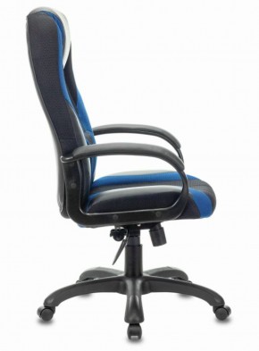 Кресло компьютерное BRABIX PREMIUM "Rapid GM-102" (экокожа/ткань, черное/синее) 532106 в Ноябрьске - noyabrsk.ok-mebel.com | фото 3