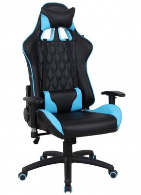 Кресло компьютерное BRABIX "GT Master GM-110" (черное/голубое) 531928 в Ноябрьске - noyabrsk.ok-mebel.com | фото