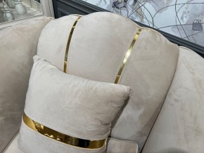 Кресло Lara (бежевый/золото) в Ноябрьске - noyabrsk.ok-mebel.com | фото 4