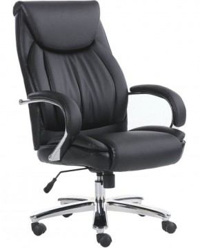 Кресло офисное BRABIX PREMIUM "Advance EX-575" (хром, экокожа, черное) 531825 в Ноябрьске - noyabrsk.ok-mebel.com | фото