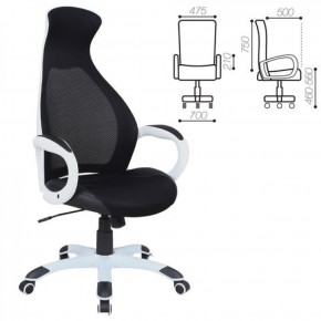 Кресло офисное BRABIX PREMIUM "Genesis EX-517" (белый/черный) 531573 в Ноябрьске - noyabrsk.ok-mebel.com | фото