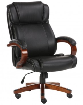 Кресло офисное BRABIX PREMIUM "Magnum EX-701" (дерево, рециклированная кожа, черное) 531827 в Ноябрьске - noyabrsk.ok-mebel.com | фото 1