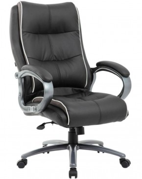 Кресло офисное BRABIX PREMIUM "Strong HD-009" (экокожа черная, ткань серая) 531945 в Ноябрьске - noyabrsk.ok-mebel.com | фото