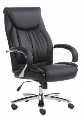 Кресло офисное BRABIX "Advance EX-575" (хром/экокожа/черное) 531825 в Ноябрьске - noyabrsk.ok-mebel.com | фото