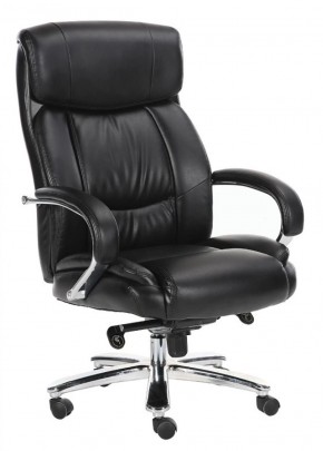 Кресло офисное BRABIX "Direct EX-580" (хром/рециклированная кожа/черное) 531824 в Ноябрьске - noyabrsk.ok-mebel.com | фото