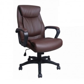 Кресло офисное BRABIX "Enter EX-511" (экокожа/коричневая) 531163 в Ноябрьске - noyabrsk.ok-mebel.com | фото 1