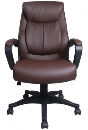 Кресло офисное BRABIX "Enter EX-511" (экокожа/коричневая) 531163 в Ноябрьске - noyabrsk.ok-mebel.com | фото 3