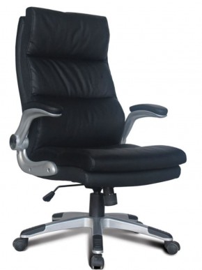 Кресло офисное BRABIX "Fregat EX-510" (рециклированная кожа, черное) 530863 в Ноябрьске - noyabrsk.ok-mebel.com | фото