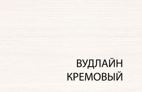 Кровать 120, TIFFANY, цвет вудлайн кремовый в Ноябрьске - noyabrsk.ok-mebel.com | фото 1