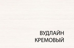 Кровать 160, TIFFANY, цвет вудлайн кремовый в Ноябрьске - noyabrsk.ok-mebel.com | фото 4