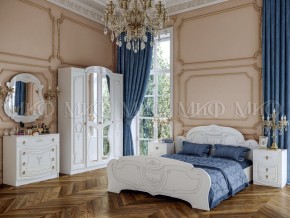 МАРИЯ Кровать 1,6м (белый) в Ноябрьске - noyabrsk.ok-mebel.com | фото 2