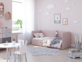 Кровать-диван Leonardo 160*70 (Розовый) + боковина в Ноябрьске - noyabrsk.ok-mebel.com | фото 5