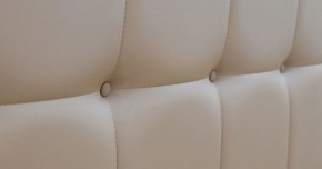 Кровать двойная Хлоя 160 + ортопед + ПМ + дно (арт. Пегасо капучино к/з (бежево-коричневый)) в Ноябрьске - noyabrsk.ok-mebel.com | фото 5