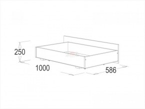 Кровать двойная Ольга 1Н + 2-а ящика (1200*2000) в Ноябрьске - noyabrsk.ok-mebel.com | фото 3