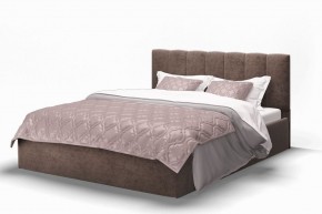 Кровать Элен 1400*2000 Rock 05 (коричневый) в Ноябрьске - noyabrsk.ok-mebel.com | фото