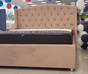 Кровать Франческа + Решетка+ПМ+Дно (1600) в Ноябрьске - noyabrsk.ok-mebel.com | фото 2